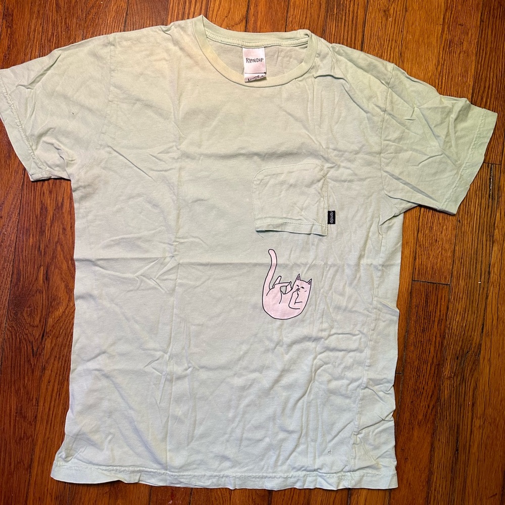 Rip n Dip light mint tshirt